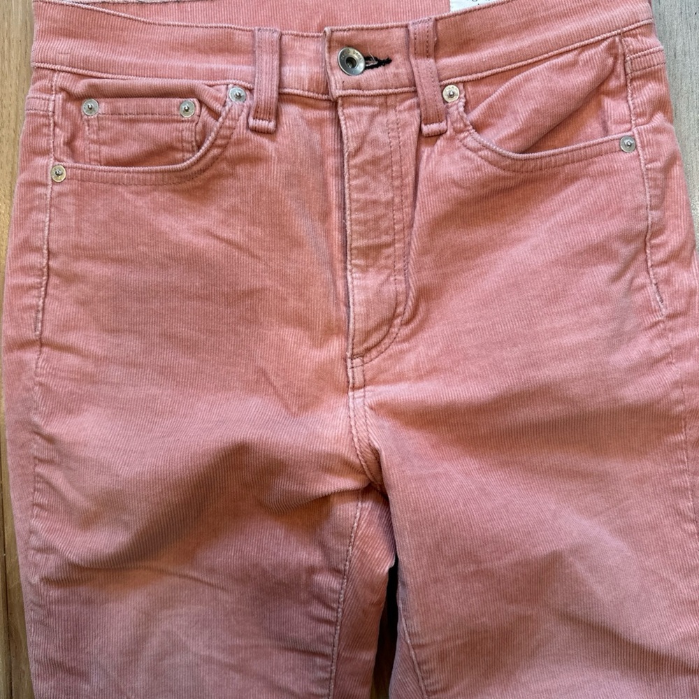 Rag & bone Pink Corduroy Jeans